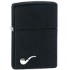 ENCENDEDOR ZIPPO NEGRO MATE PARA PIPA